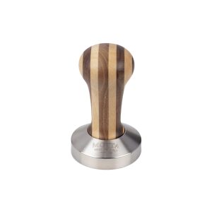 MOTTA 58mm Wood Stripes Coffee Tamper