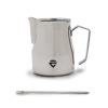 LELIT Milk Jug with Latte Art Pen – brushed stainless steel pitcher with precision spout and included art pen for clean, controlled latte art pouring.
