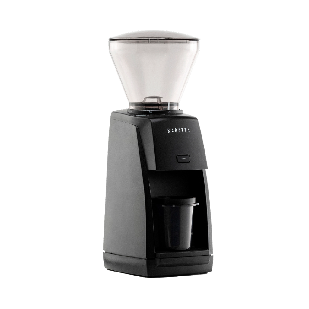 Baratza Encore ESP ZCG495BLK coffee grinder angled view