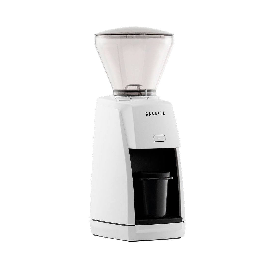 Baratza Encore ESP ZCG495WHT coffee grinder angled view