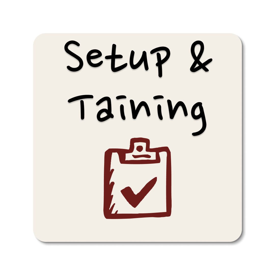 New Machine Setup & Training